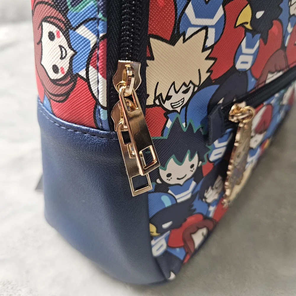 My Hero Academia Mini Backpack Anime Loungefly Style Faux Leather NWT